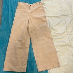 Marine layer wide leg pink pants